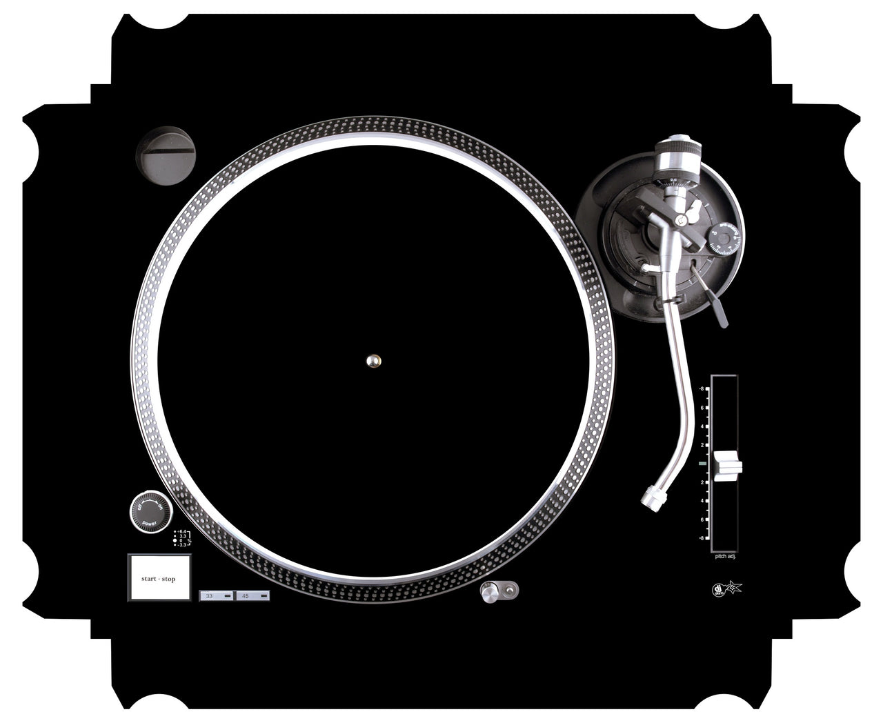 Technics 1200 / 1210 MK2 Skin Black
