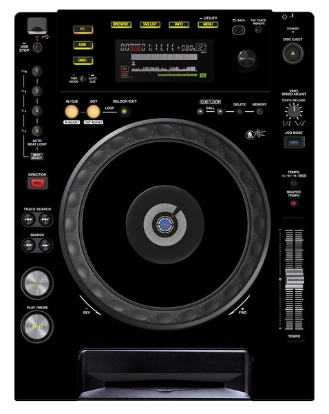 DJ Skins® Pioneer DJ CDJ 850 Skin Black
