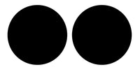 Universal Vinyl Labelsticker (12.5 cm - LARGE) Skin Black