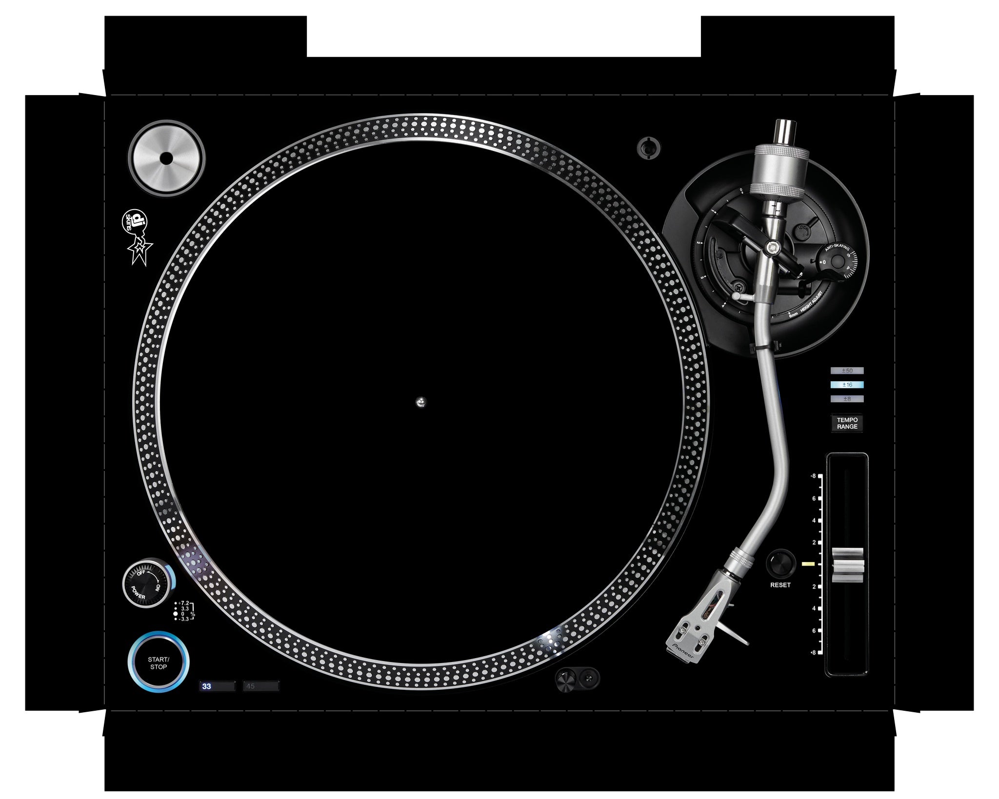 Pioneer DJ PLX 1000 Skin Black