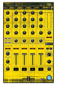 Pioneer DJ DDJ 1000 SRT MIXER Skin Blacknyellow