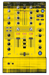 Pioneer DJ DJM 450 Skin Blacknyellow