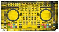 Denon DJ MC 7000 Skin Blacknyellow