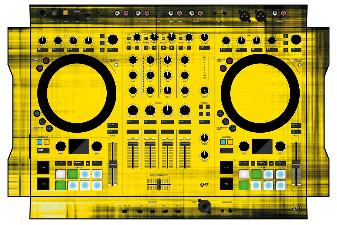Native Instruments S4 MK3 Skin Blacknyellow