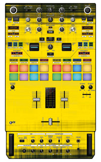 Pioneer DJ DJM S7 Skin Blacknyellow