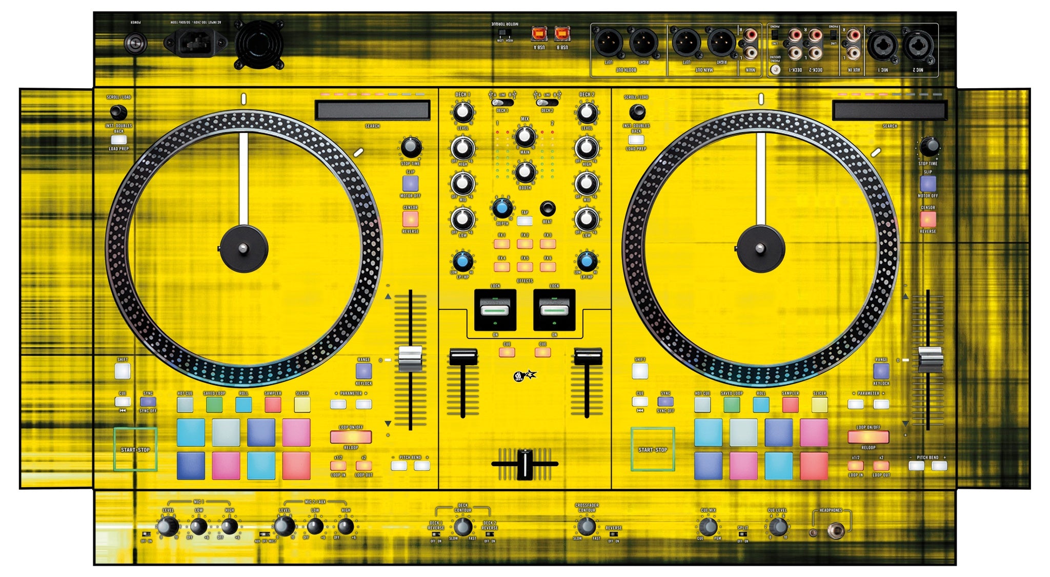 Rane ONE Skin Blacknyellow