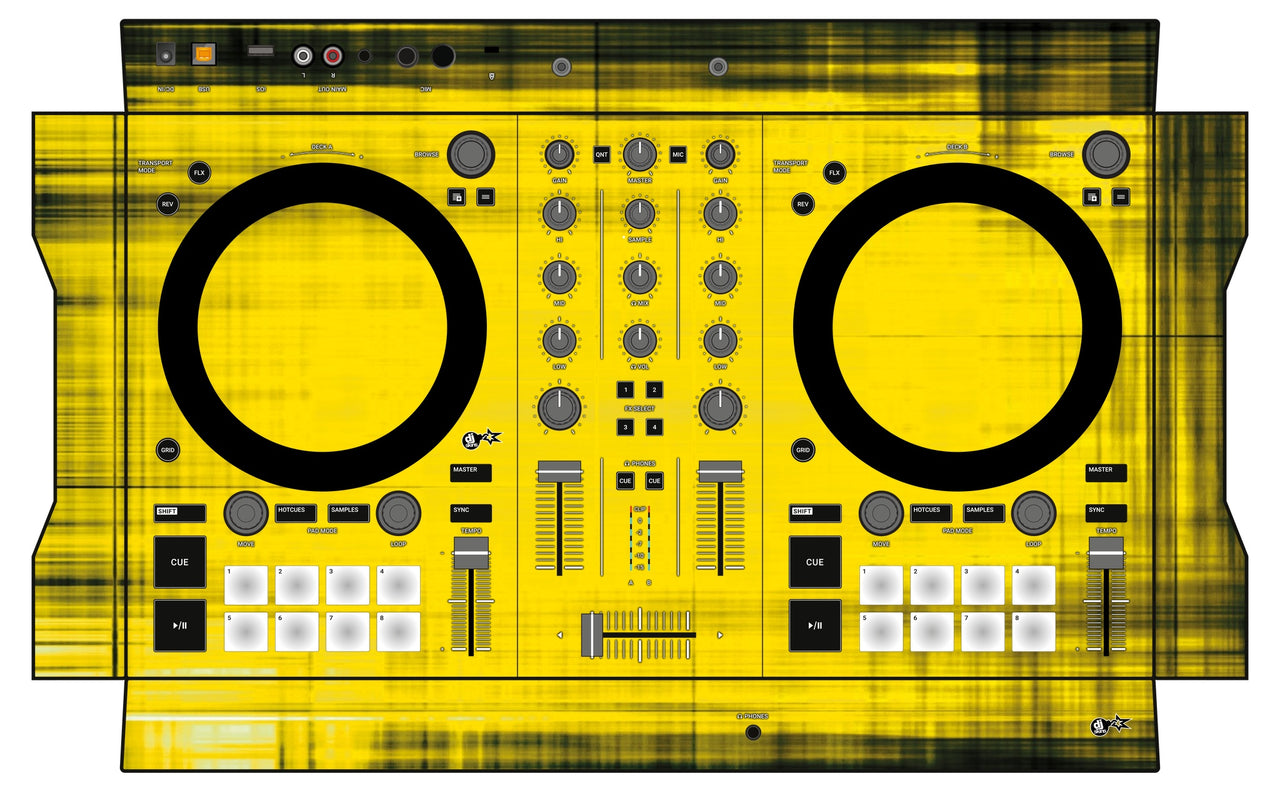 Native Instruments S2 MK3 Skin Blacknyellow