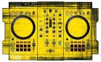 Pioneer DJ DDJ 400 Skin Blacknyellow