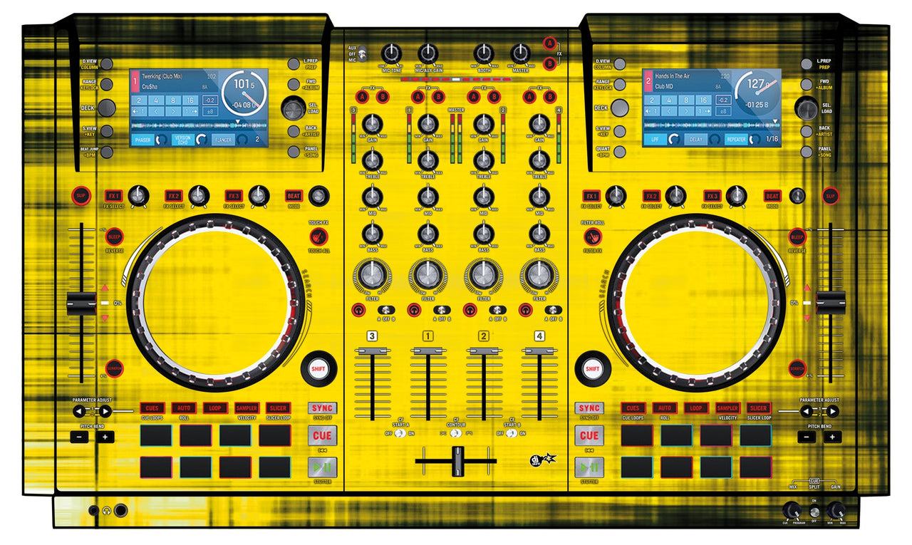 Numark NV 2 Skin Blacknyellow