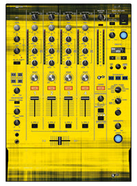 Pioneer DJ DJM 750 MK2 Skin Blacknyellow
