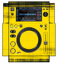 Pioneer DJ XDJ 700 Skin Blacknyellow