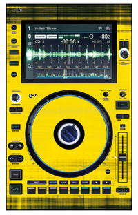 Denon DJ SC 6000 Skin Blacknyellow