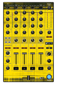 Pioneer DJ DDJ 1000 MIXER Skin Blacknyellow