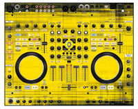 Denon DJ MC 6000 Skin Blacknyellow