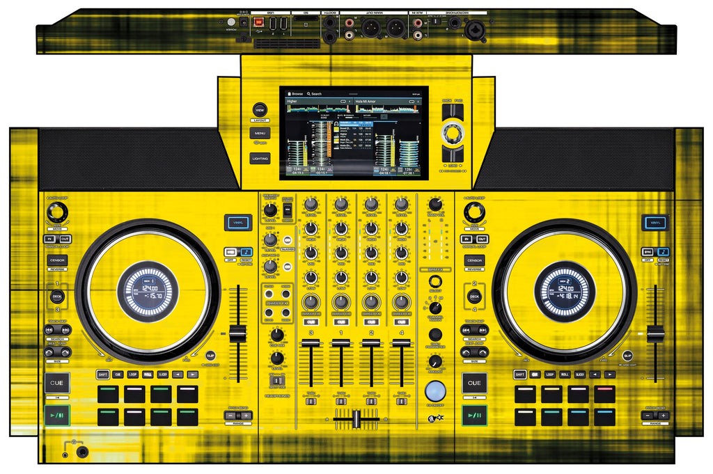 Denon DJ SC Live 4 Skin Blacknyellow