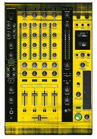 Denon DJ X 1800 Skin Blacknyellow