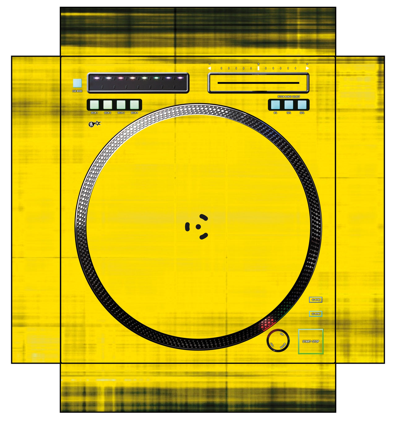Rane TWELVE Skin Blacknyellow