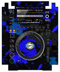 Pioneer DJ CDJ 3000 incl. SIDES Skin Conflict Blue