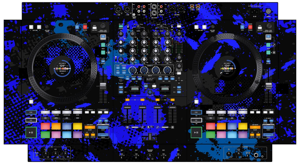 Rane FOUR Skin Conflict Blue