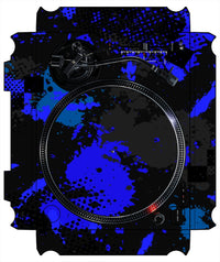 Technics 1200 / 1210 MK7 VERTICAL Skin Conflict Blue