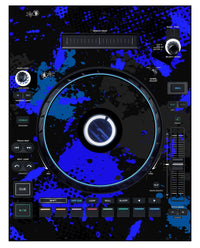 Denon DJ LC 6000 Skin Conflict Blue