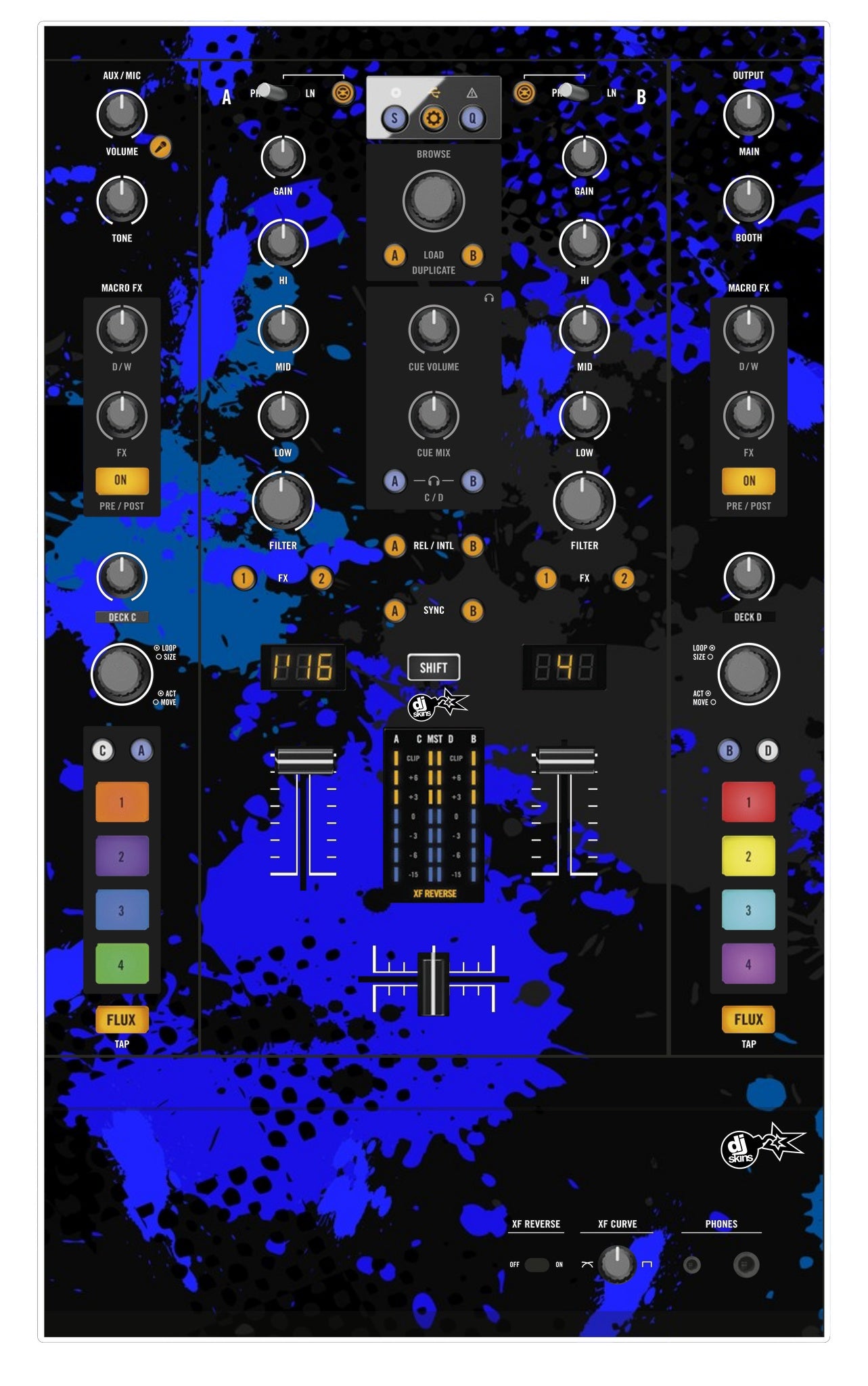 Native Instruments Z2 Skin Conflict Blue