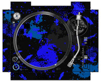 Pioneer DJ PLX 1000 Skin Conflict Blue
