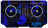 Numark NS 7 II Skin Conflict Blue