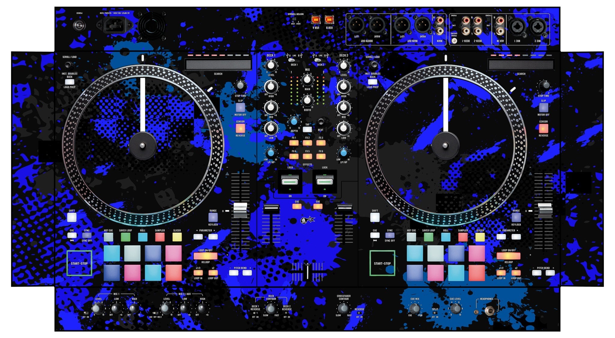 Rane ONE Skin Conflict Blue