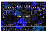 Denon DJ MC 6000 MK2 Skin Conflict Blue