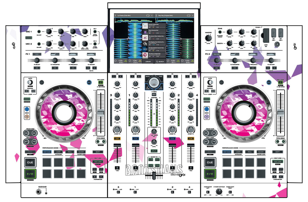 Denon DJ PRIME 4 Skin Bootshaus 2