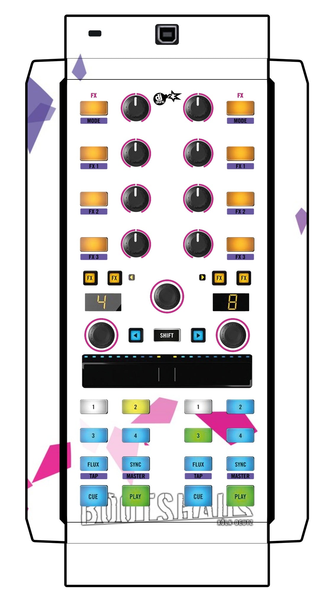 Native Instruments X1 MK2 Skin Bootshaus 2