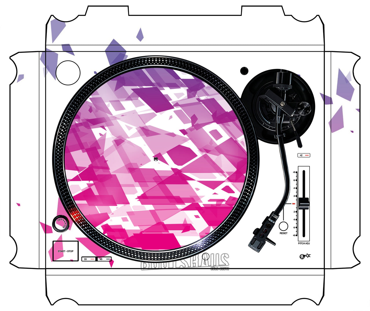 Technics 1200 / 1210 MK7 Skin Bootshaus 2