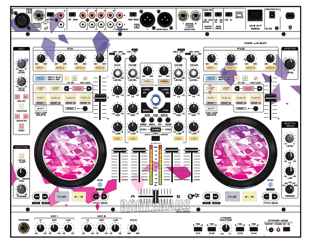Denon DJ MC 6000 Skin Bootshaus 2