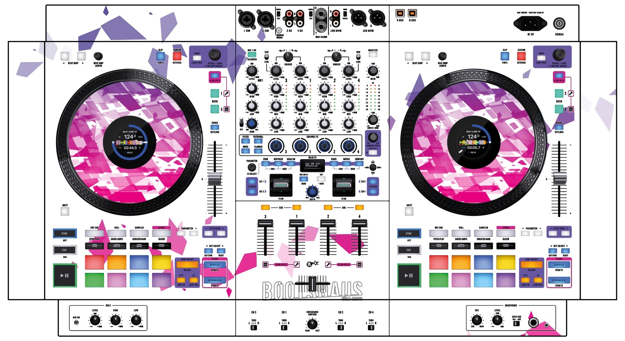 Rane FOUR Skin Bootshaus 2