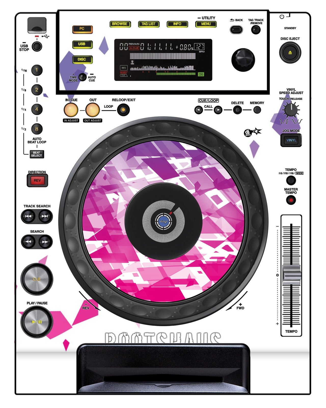 Pioneer DJ CDJ 850 Skin Bootshaus 2