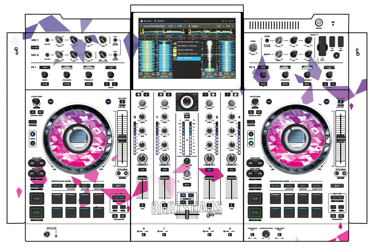 Denon DJ PRIME 4+ Skin Bootshaus 2