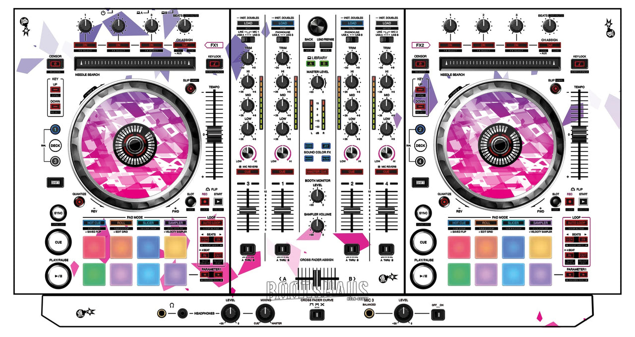 Pioneer DJ DDJ SX 3 Skin Bootshaus 2