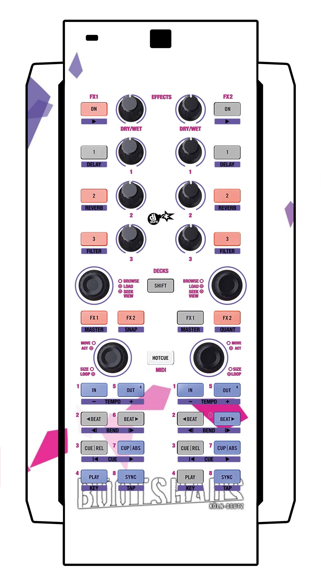 Native Instruments X1 Skin Bootshaus 2