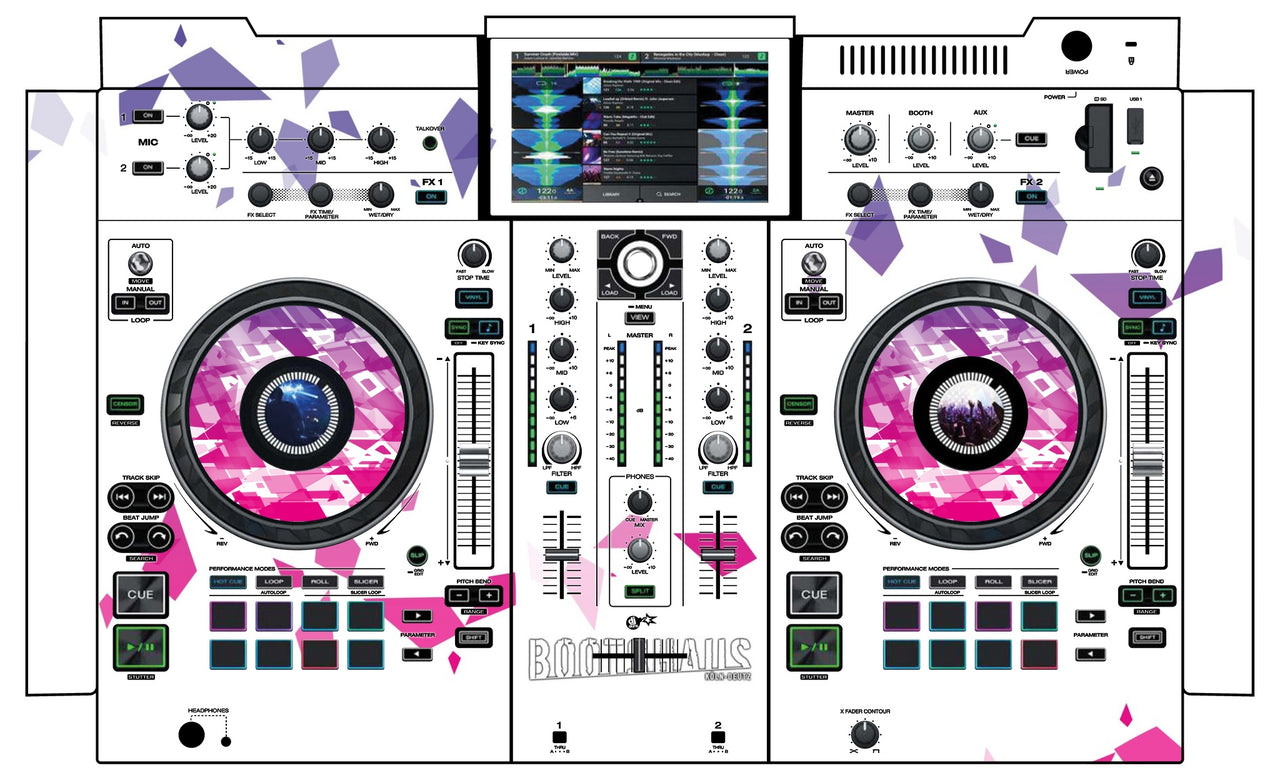 Denon DJ PRIME 2 Skin Bootshaus 2