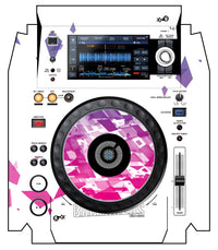 Pioneer DJ XDJ 1000 MK2 Skin Bootshaus 2
