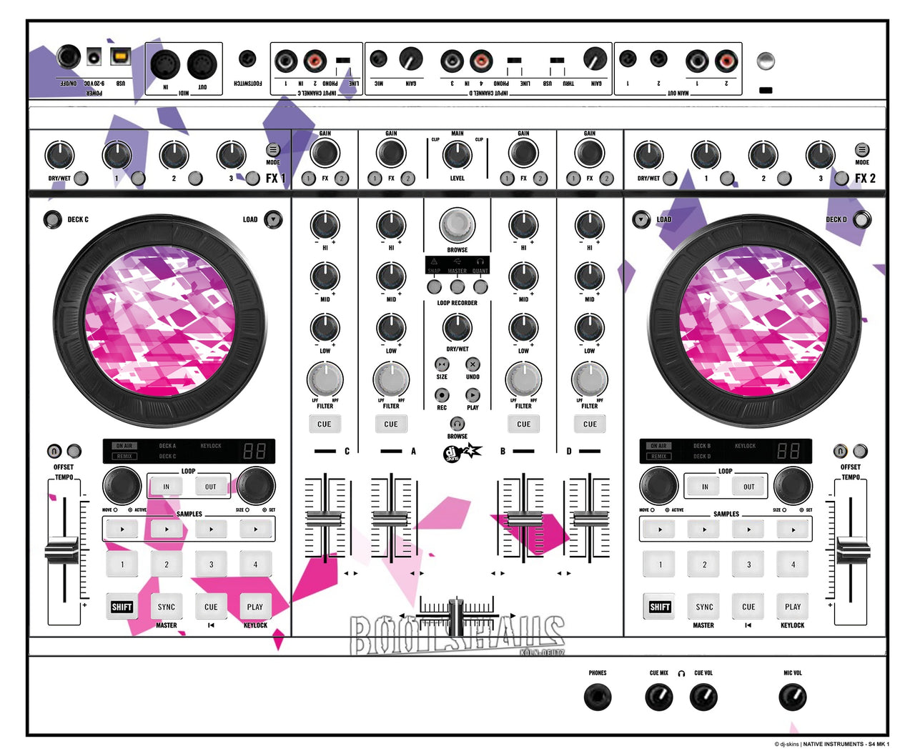 Native Instruments S4 MK1 Skin Bootshaus 2