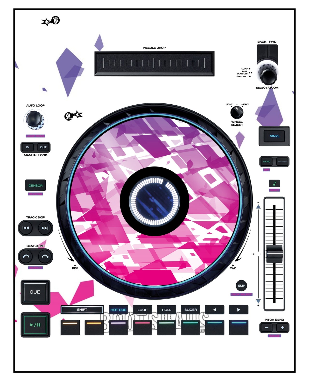 Denon DJ LC 6000 Skin Bootshaus 2