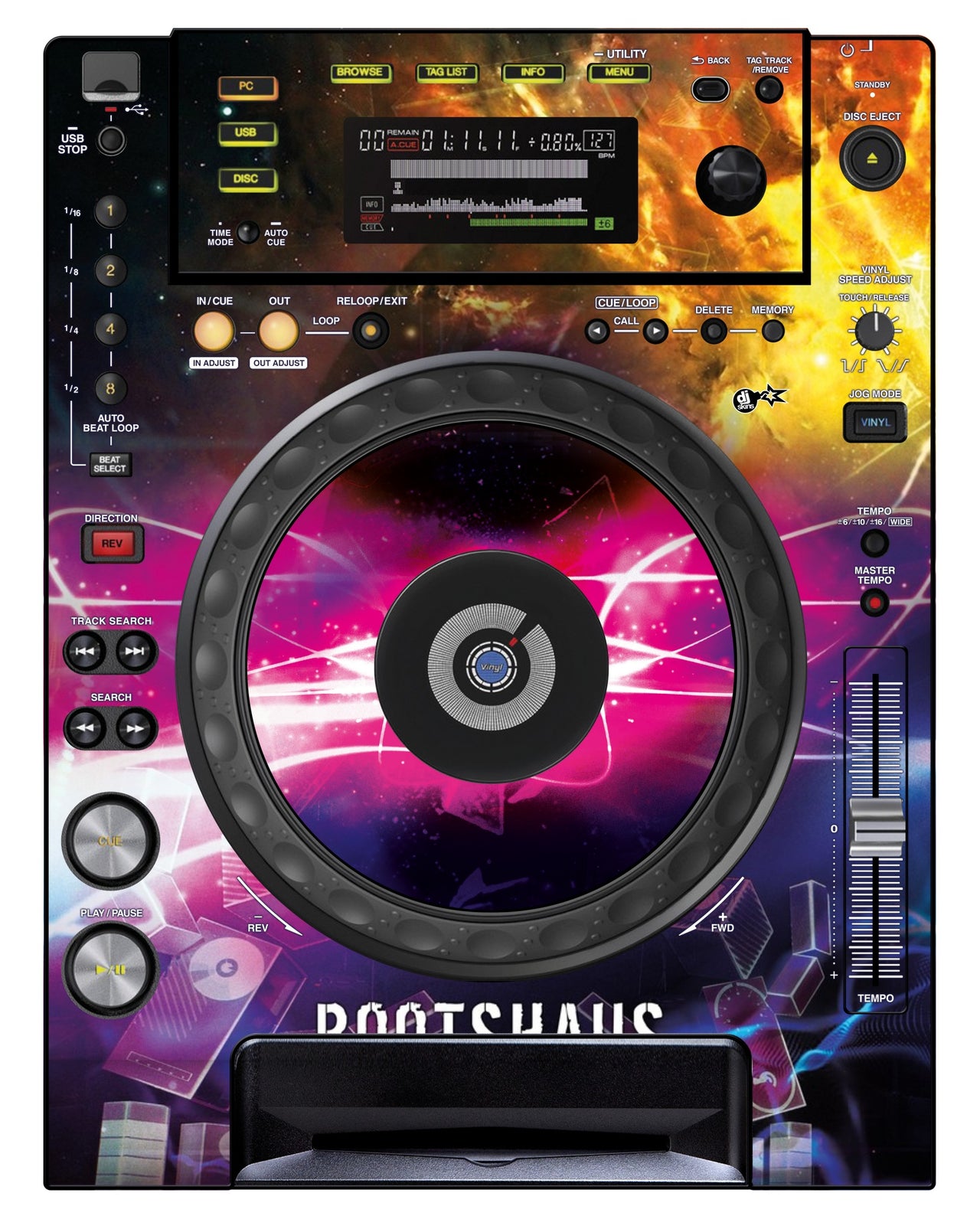 Pioneer DJ CDJ 850 Skin Bootshaus