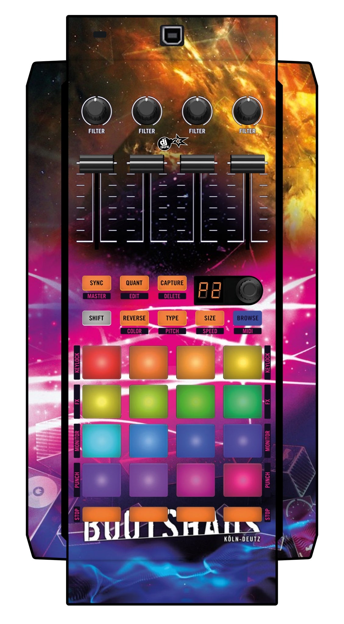 Native Instruments F1 Skin Bootshaus