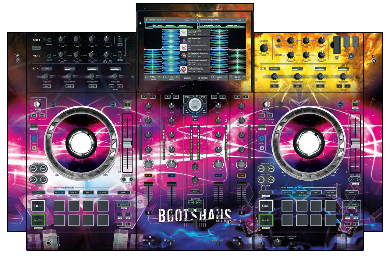 Denon DJ PRIME 4 Skin Bootshaus