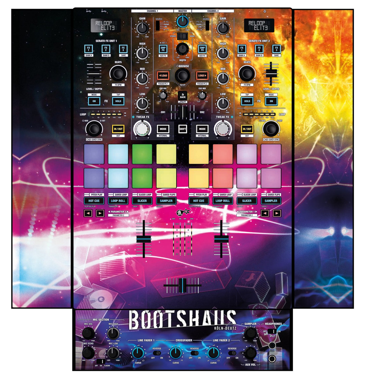 Reloop Elite Skin Bootshaus