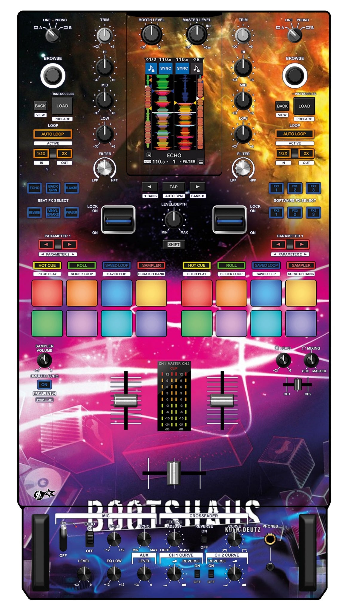 Pioneer DJ DJM S11 Skin Bootshaus