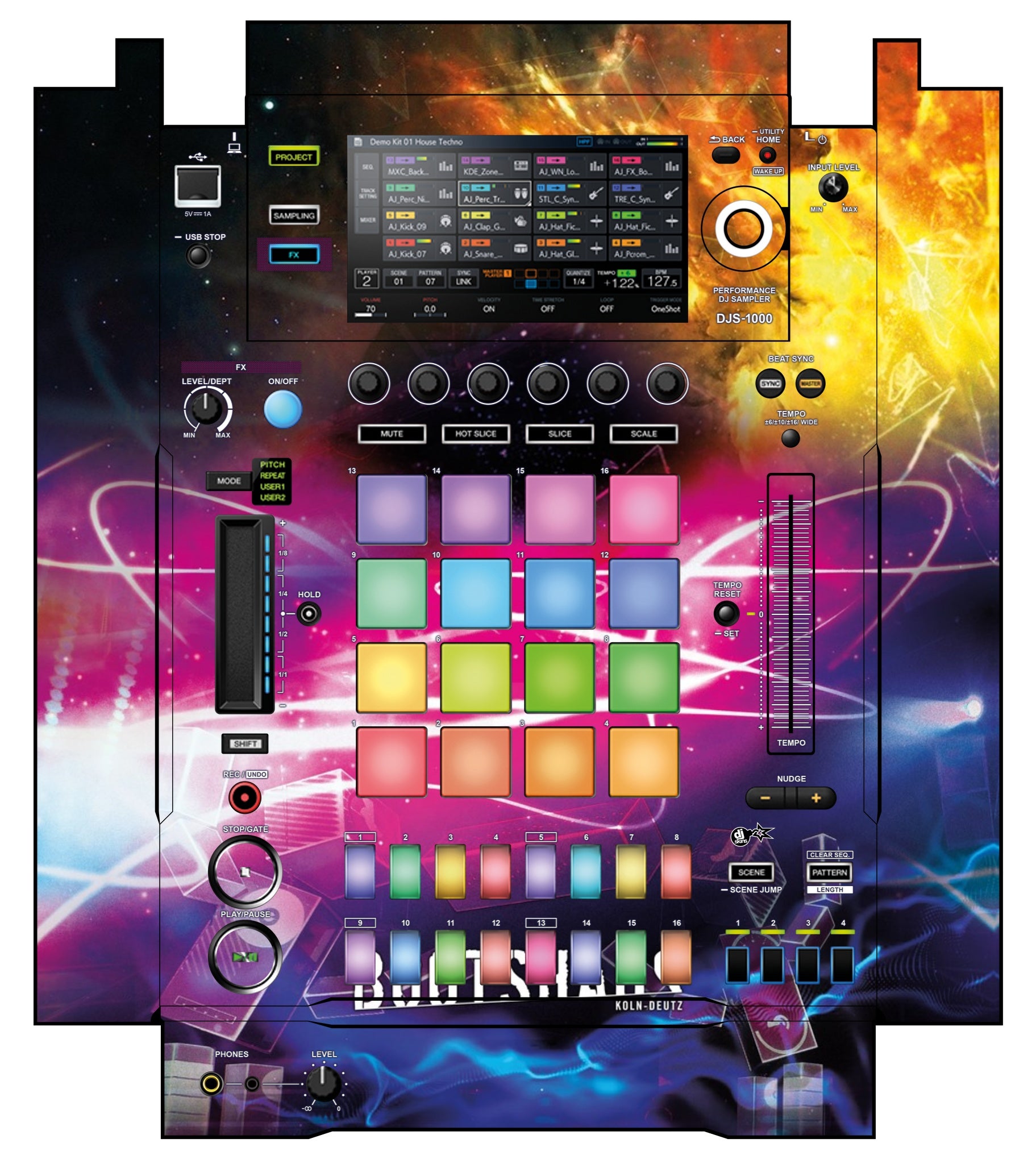 Pioneer DJ DJS 1000 Skin Bootshaus