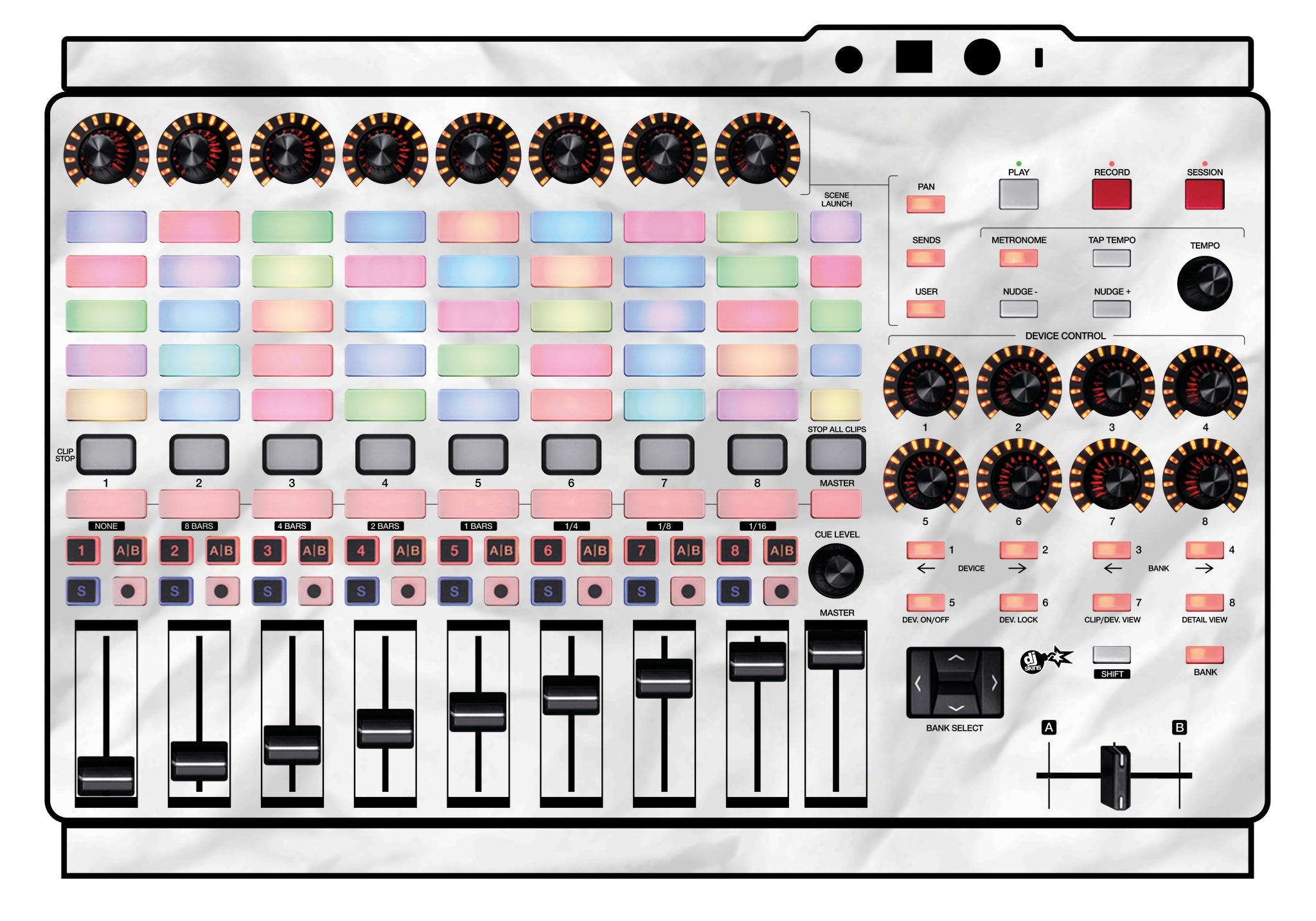 Akai Pro APC 40 MK2 Skin Breakout